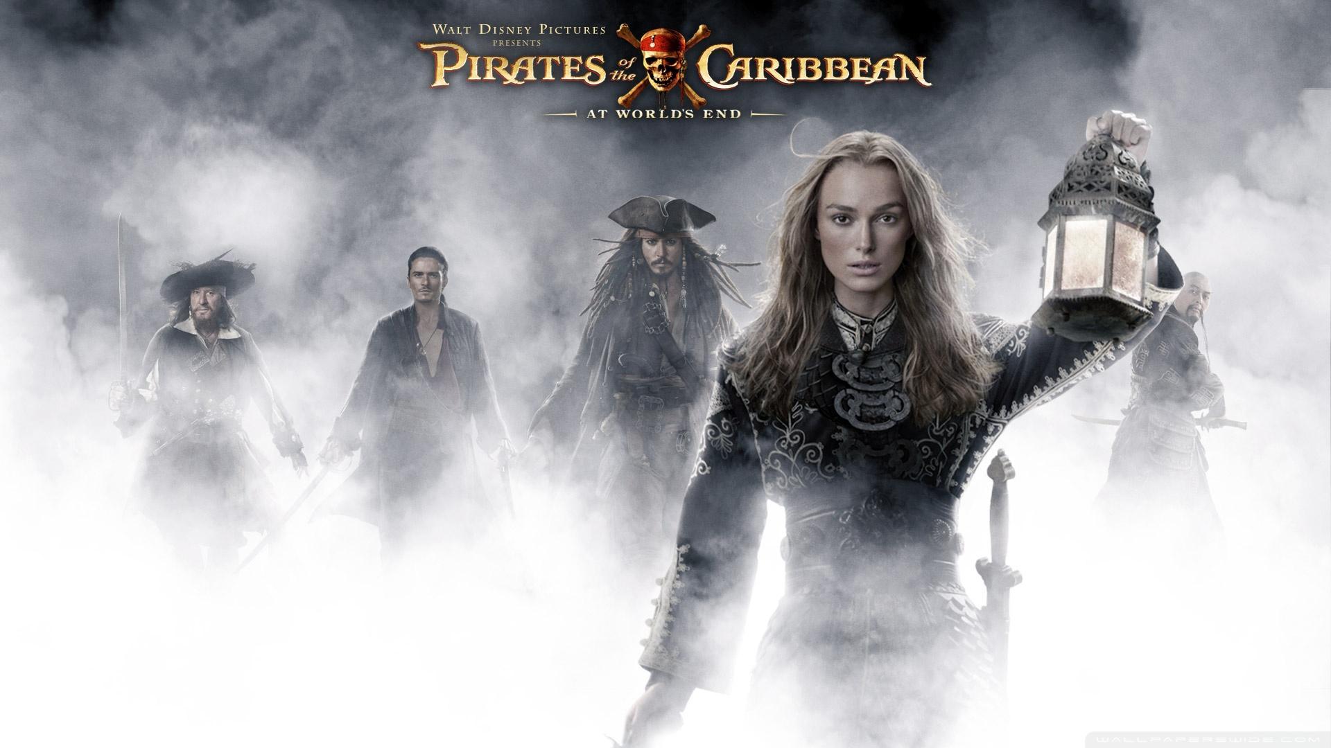 Keira Knightley Pirates Of The Caribbean At World&End 2K desktop