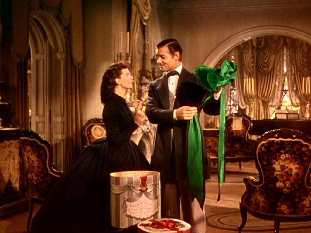 Vivien Leigh Scarlett O’Hara and Clark Gable Rhett Butler