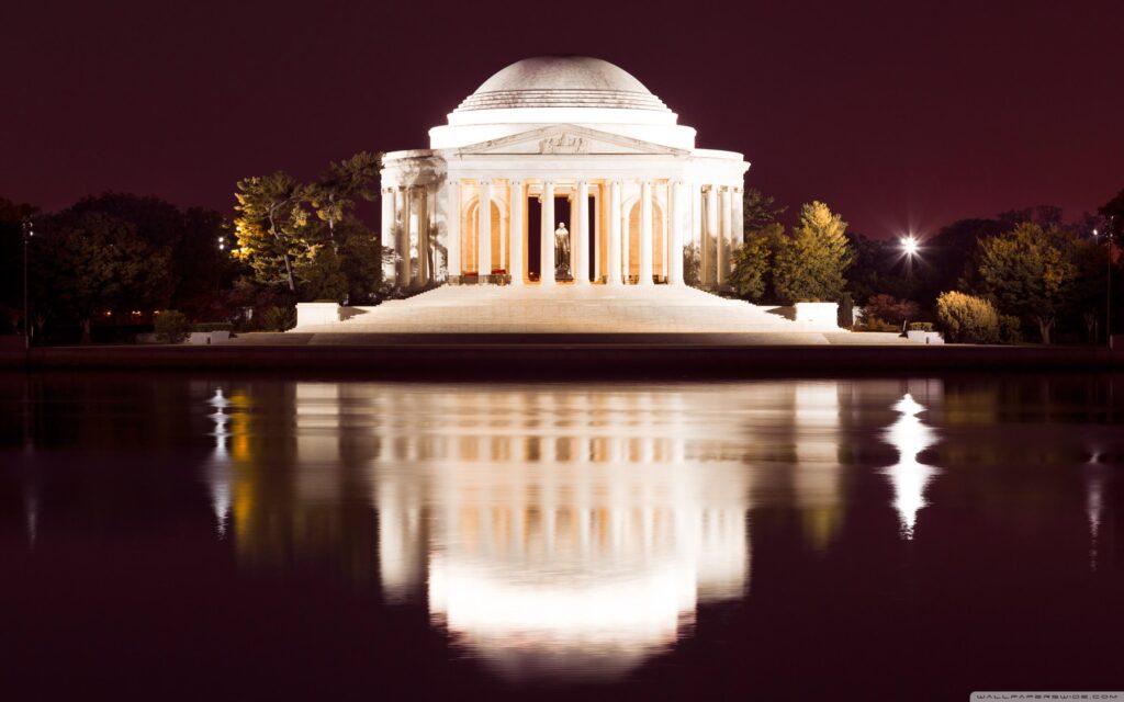 Thomas Jefferson Memorial at Night ❤ K 2K Desk 4K Wallpapers for K