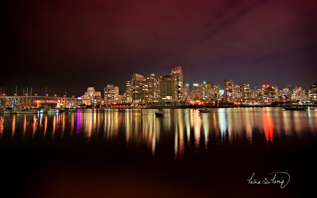 Vancouver City Nights wallpapers