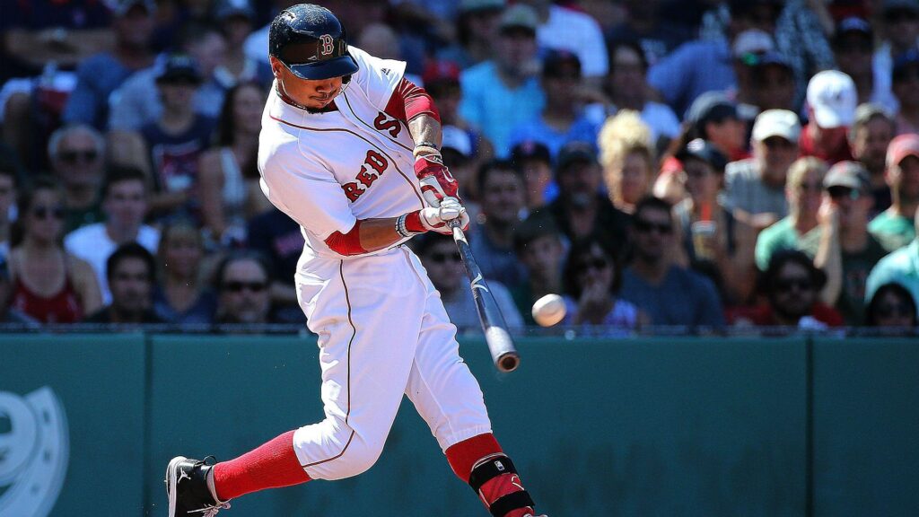 Mookie Betts rips three homers for second time in