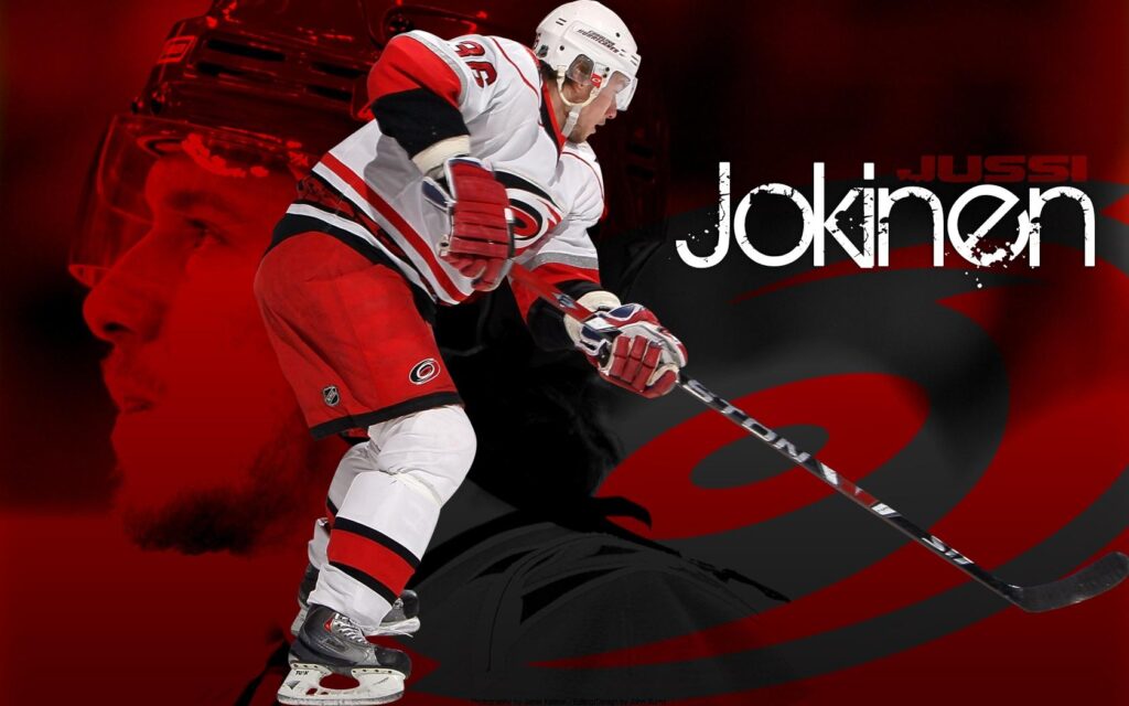 Hockey Jussi Jokinen Carolina Hurricanes wallpapers