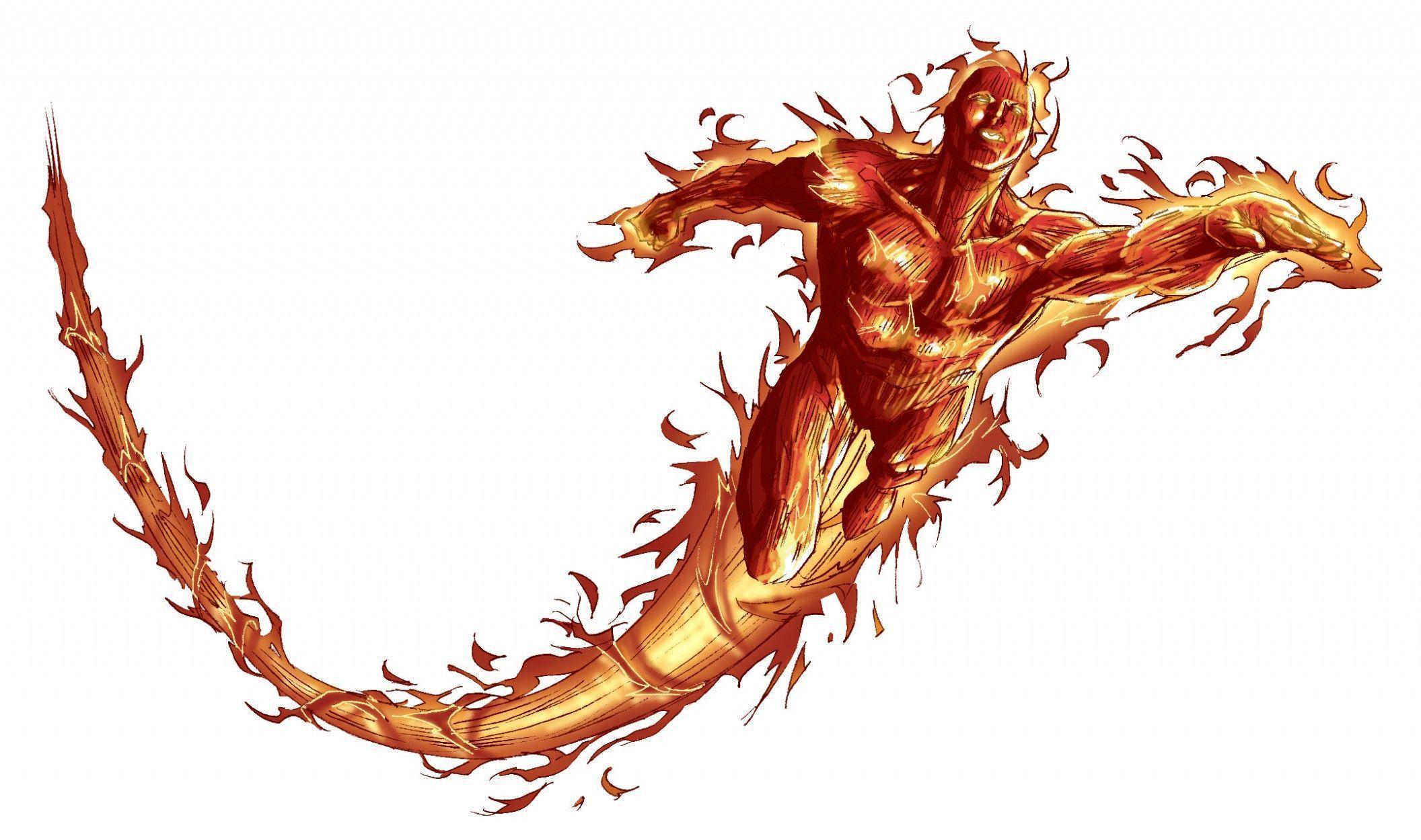 Pix For – Marvel Human Torch Wallpapers