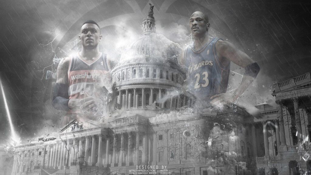 Bradley Beal x Michael Jordan by ridiculart