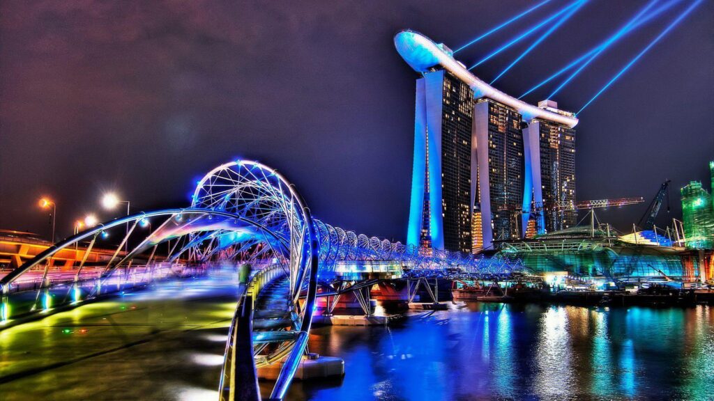 Singapore the city of lions 2K Wallpapers Free Download