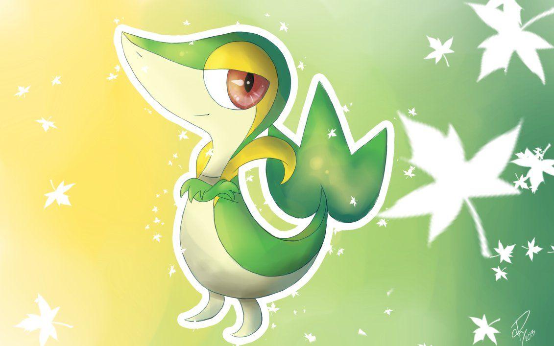 A Little Snivy by Doovid