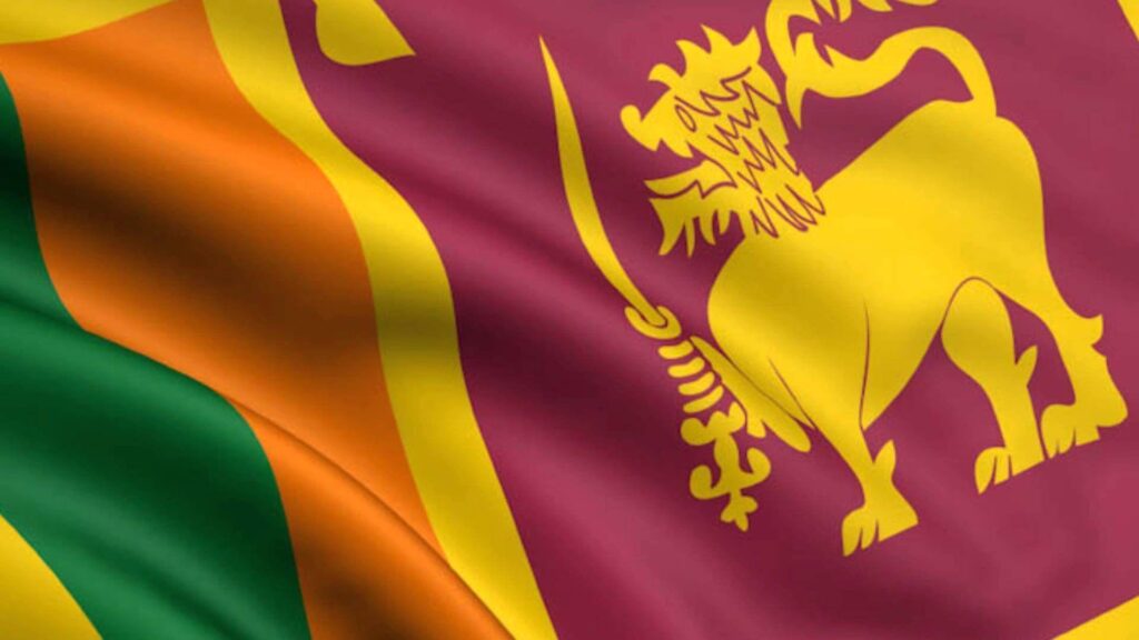 Sri lanka flag 2K photo