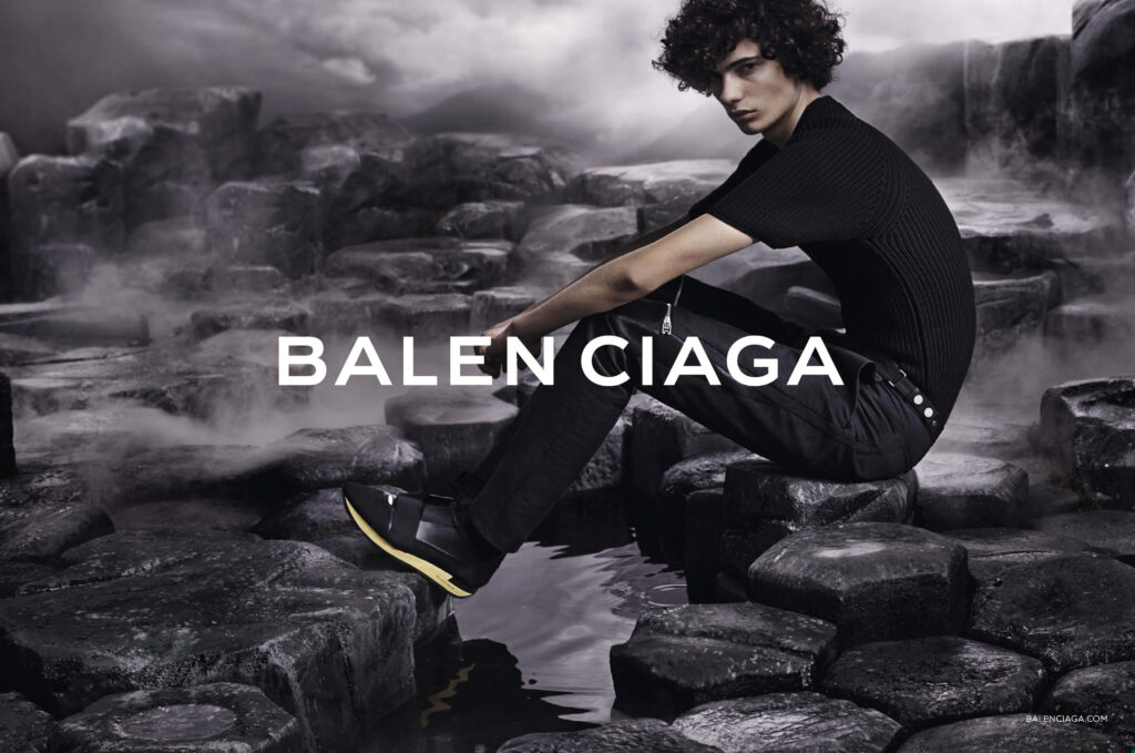 Balenciaga Goes Dark for Spring|Summer Campaign Starring Piero