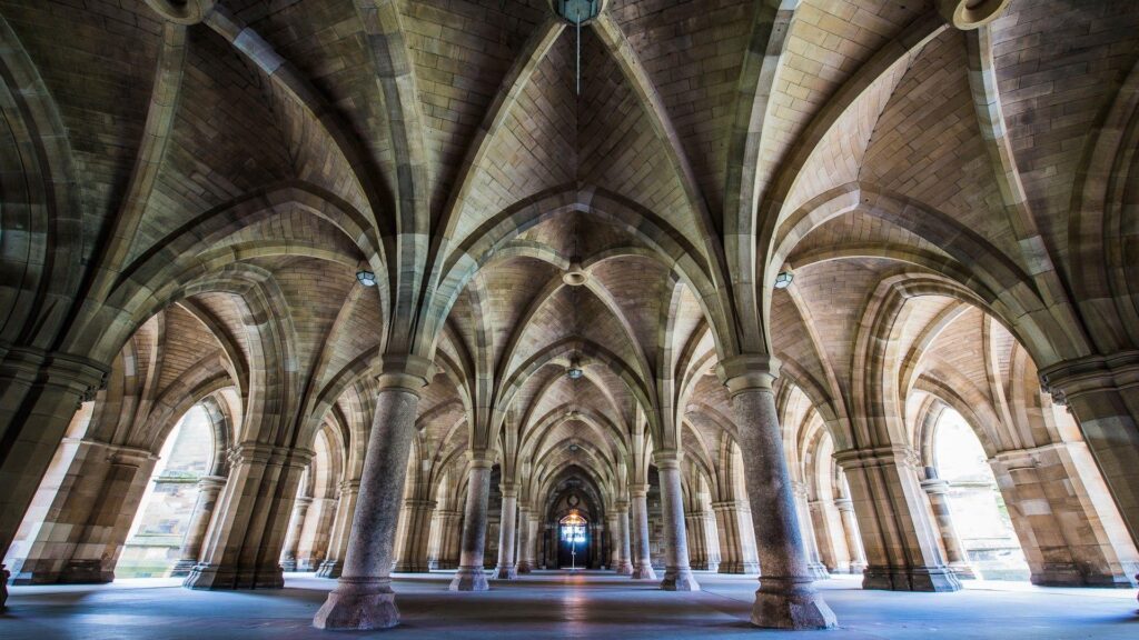 Wallpapers building, symmetry, arch, church, arcade, cathedral