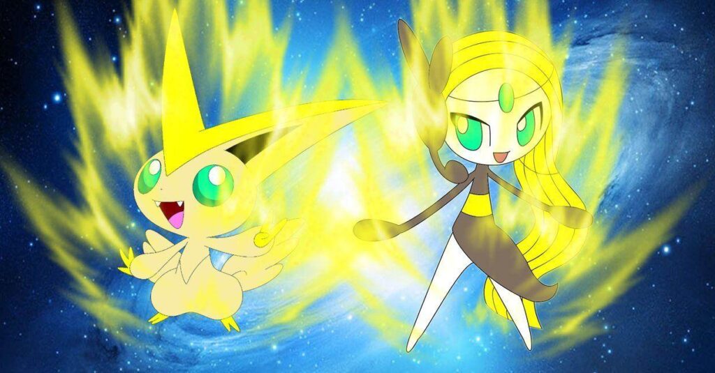 Super Meloetta and Super Victini wallpapers by RioluLucarioFan on