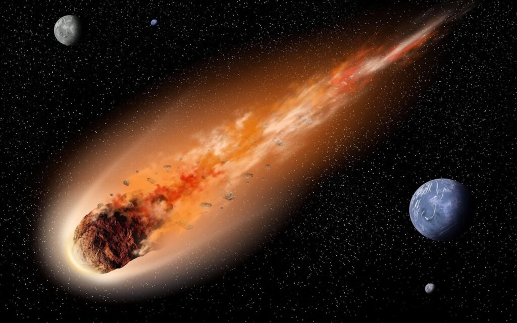 Asteroids are smaller planets made of minerals and rocks orbiting in