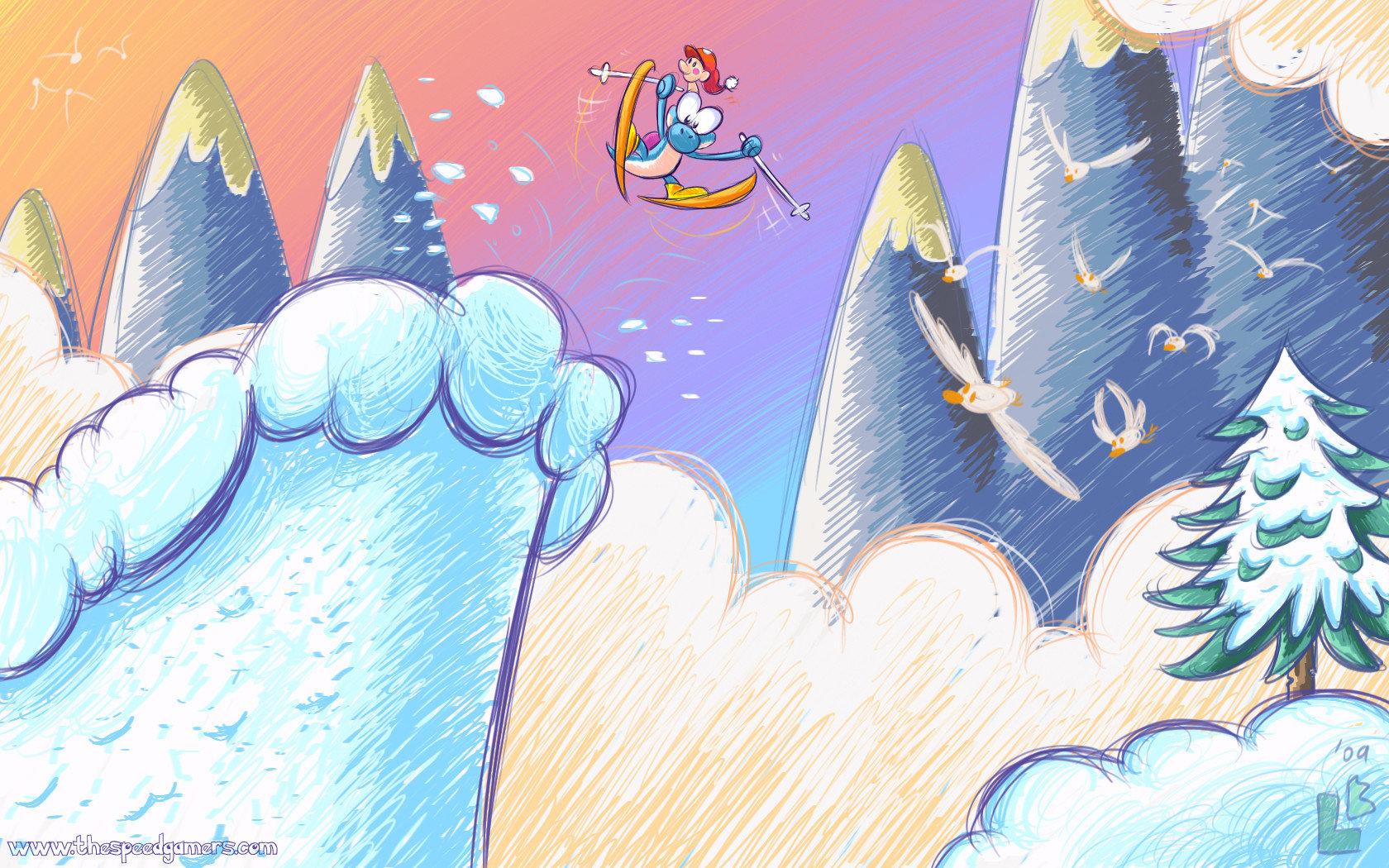 Download 2K Super Mario World Yoshi’s Island desktop