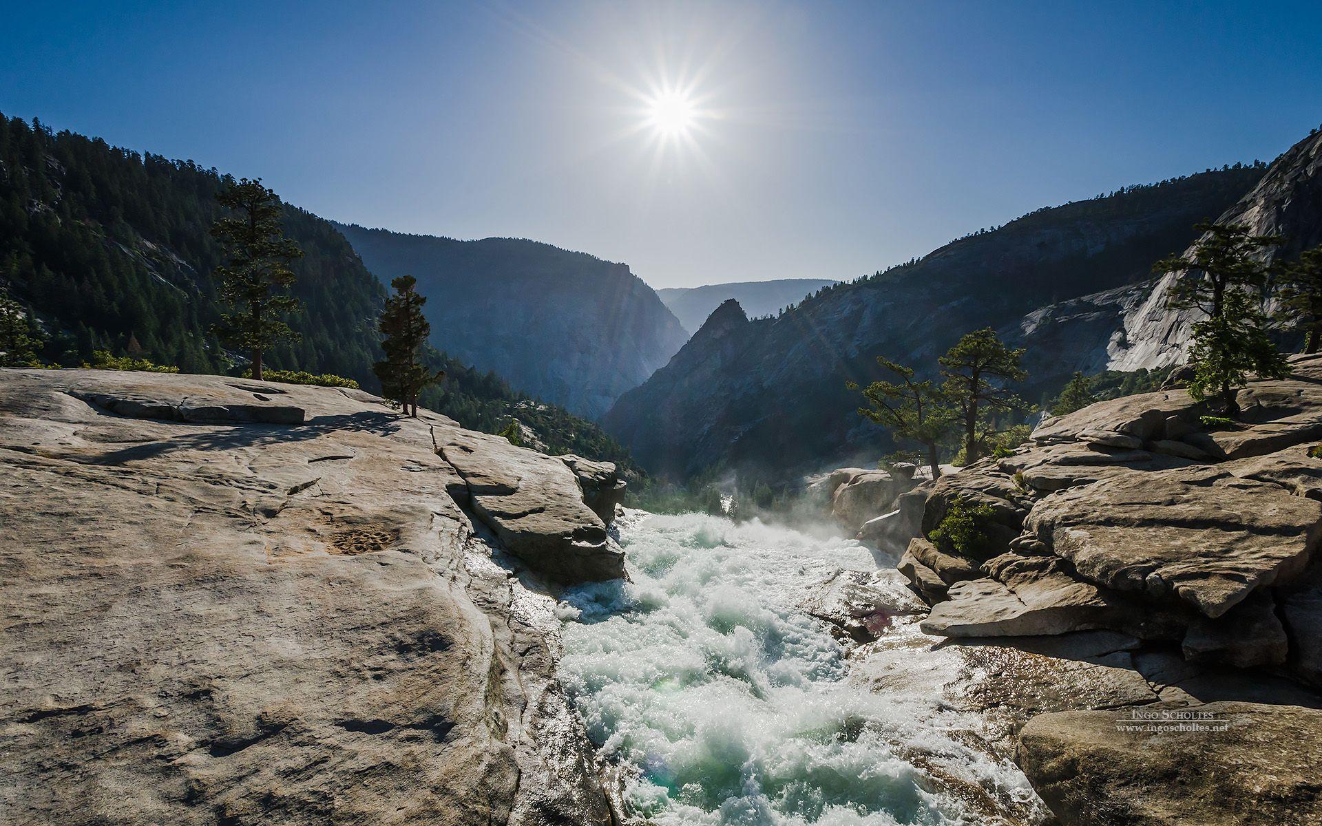 Nevada Fall Yosemite National Park Wallpapers