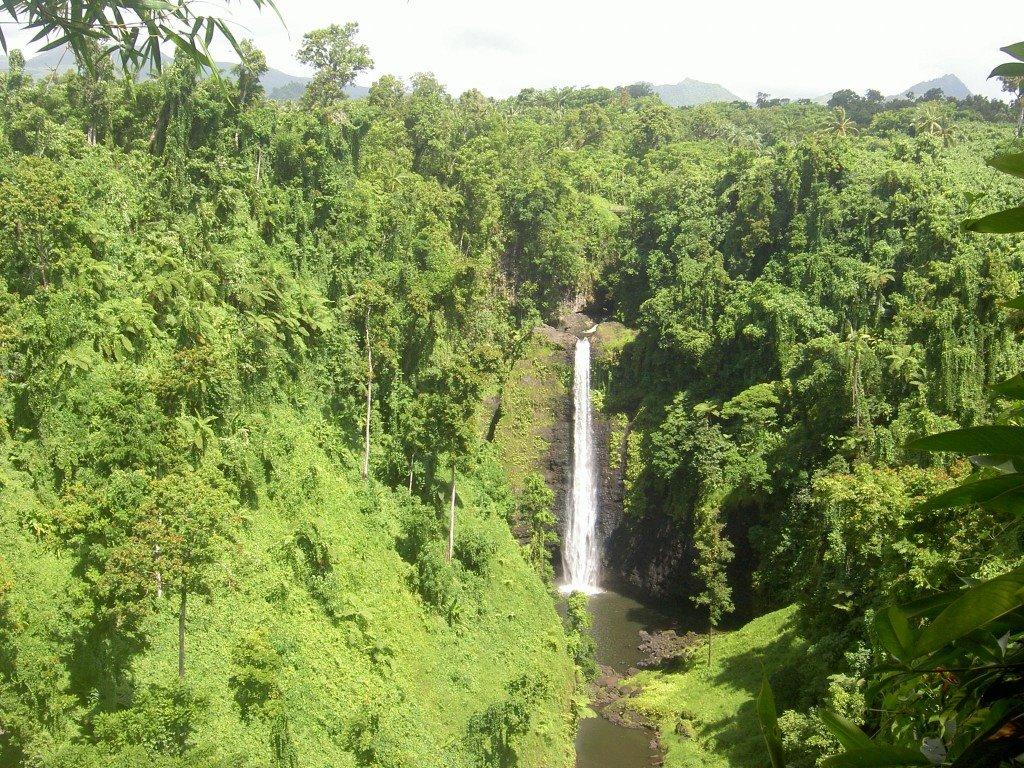 The Sopoaga Waterfall