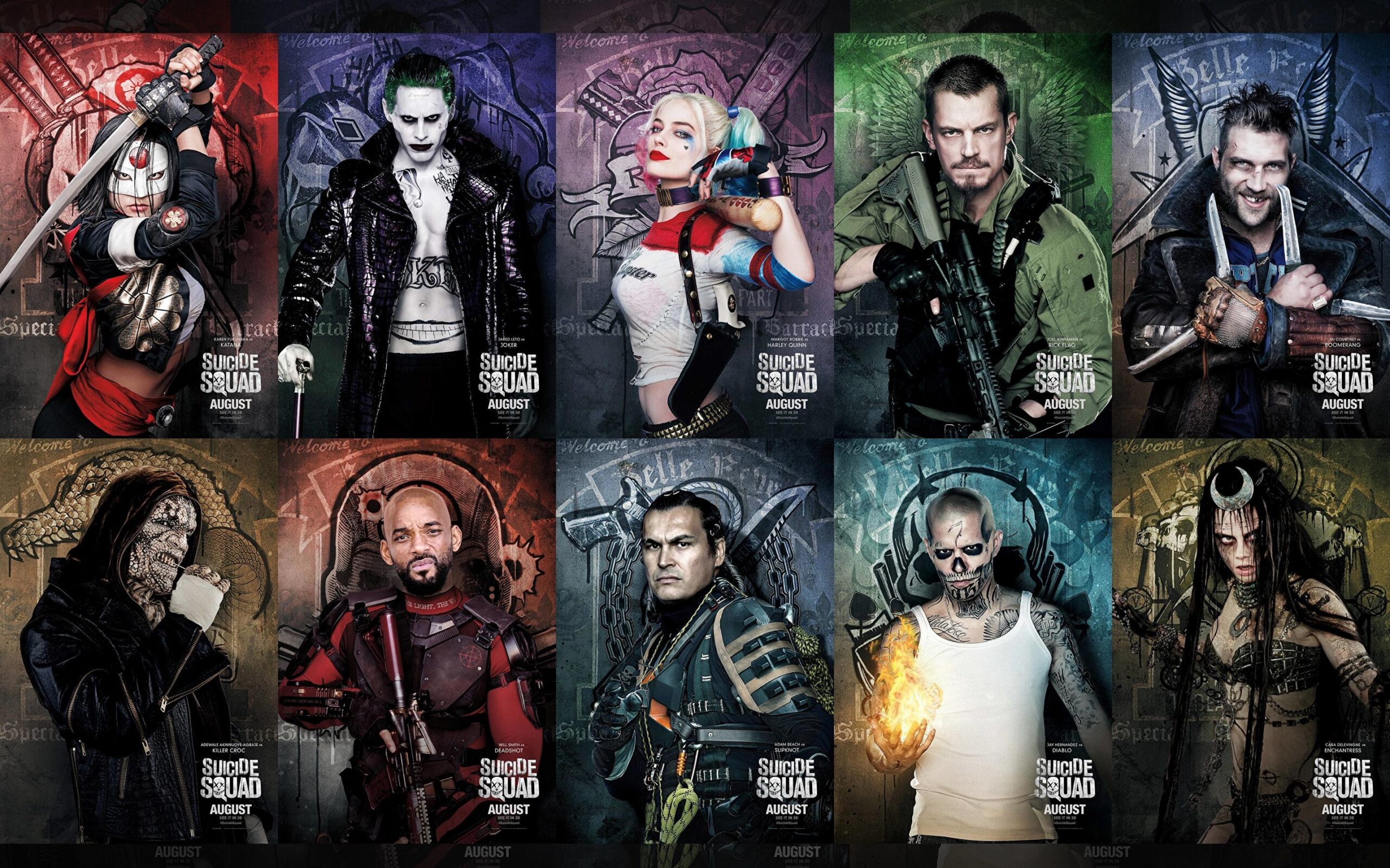 Pictures Suicide Squad Will Smith Joker hero Harley