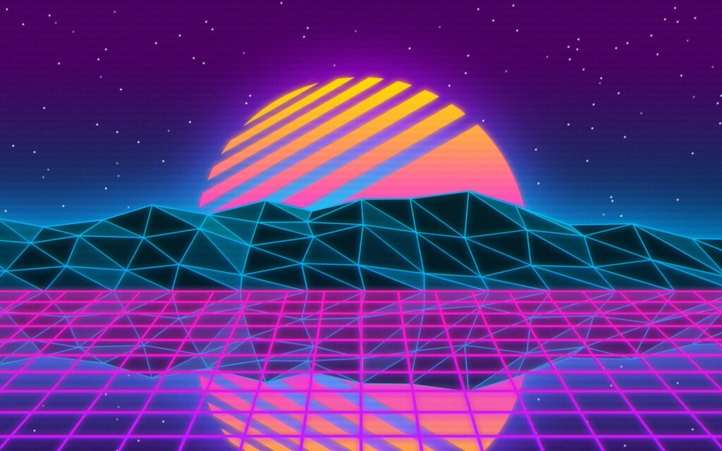 Vaporwave Resolution 2K k Wallpapers, Wallpaper