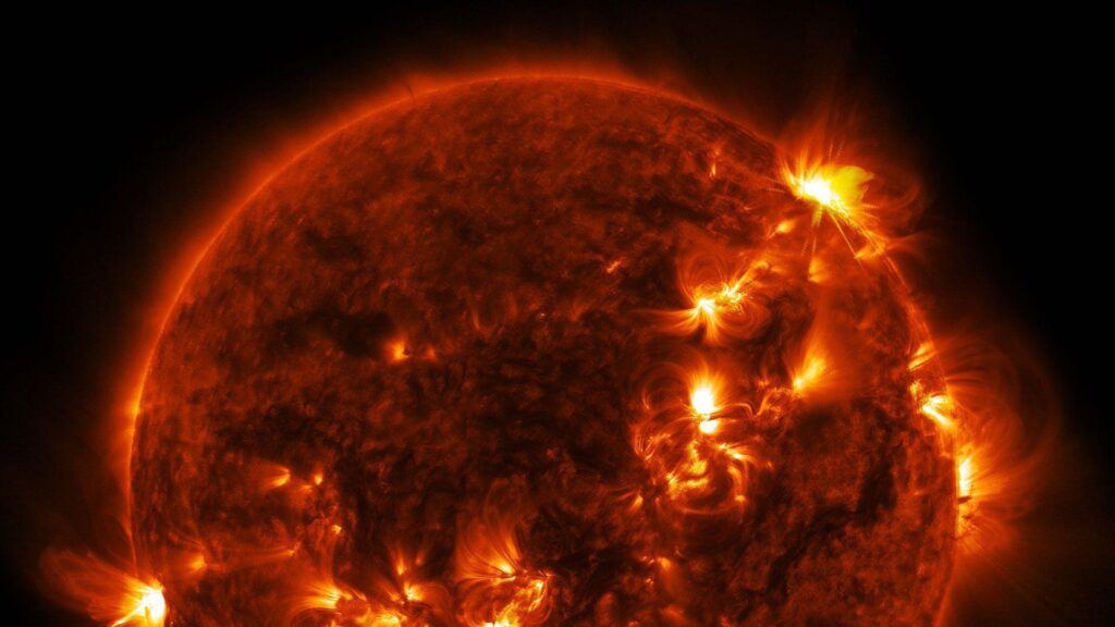 Bing Daily Wallpaper Solar flare