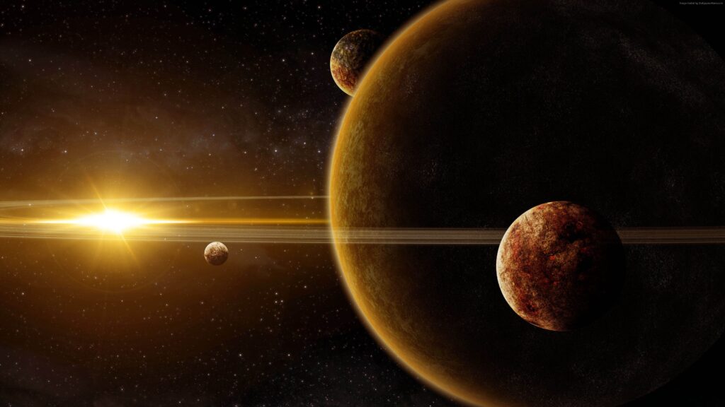 Wallpapers solar system, k, Space