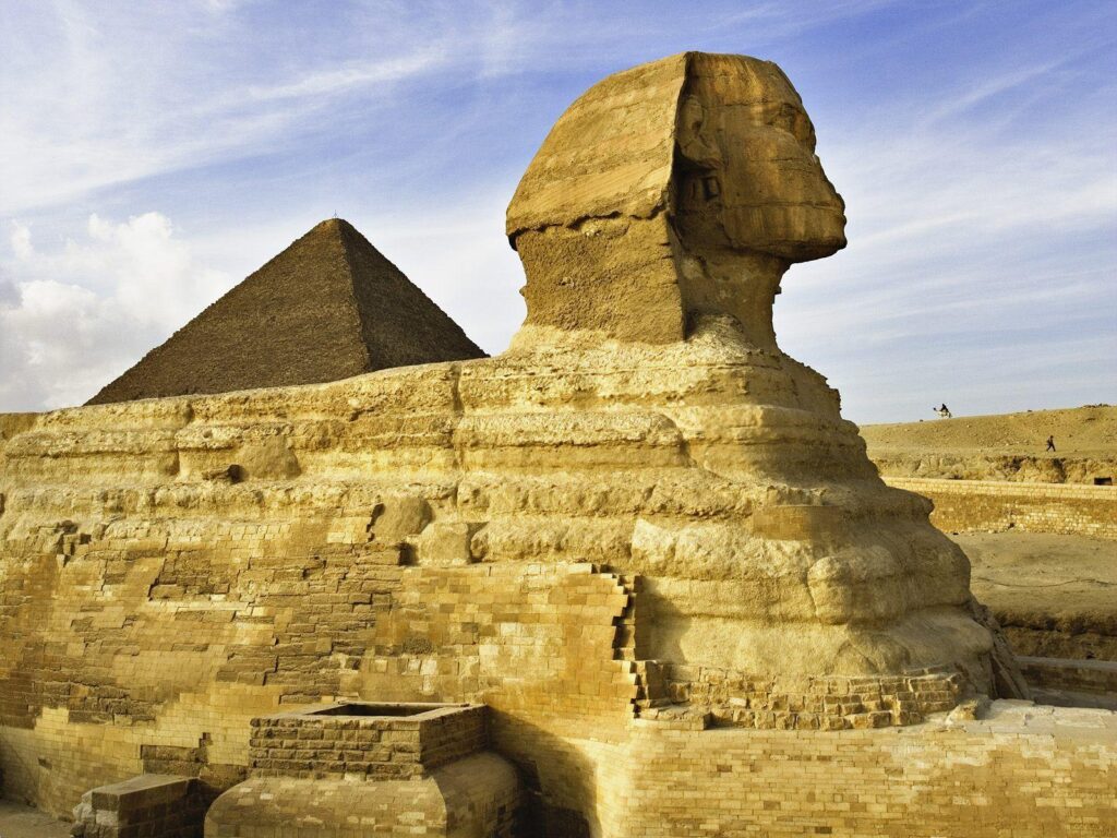 The Sphinx Near Cairo Egypt Wallpapers