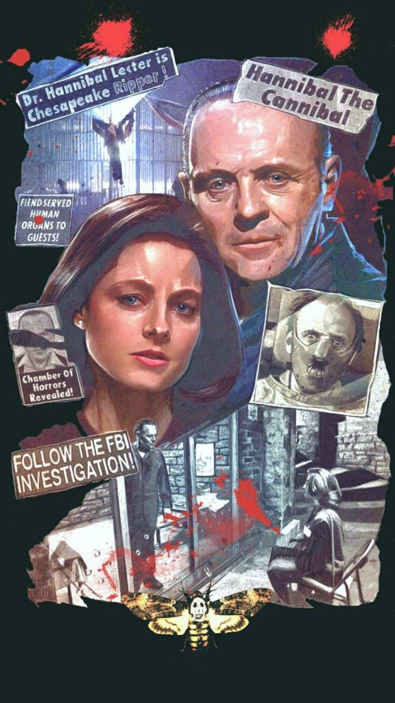 The Silence Of The Lambs phone wallpaper! ❤