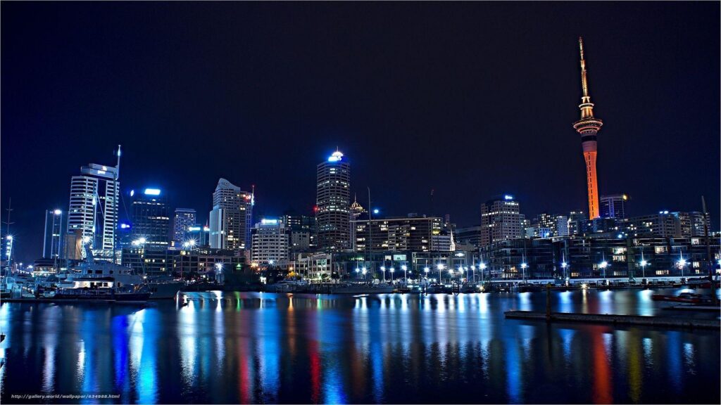 Download wallpapers Auckland, New Zealand, city free desktop