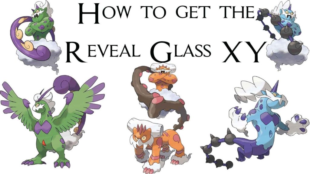 How to get the Reveal Glass Pokemon XY How to Therian Forme Tornadus