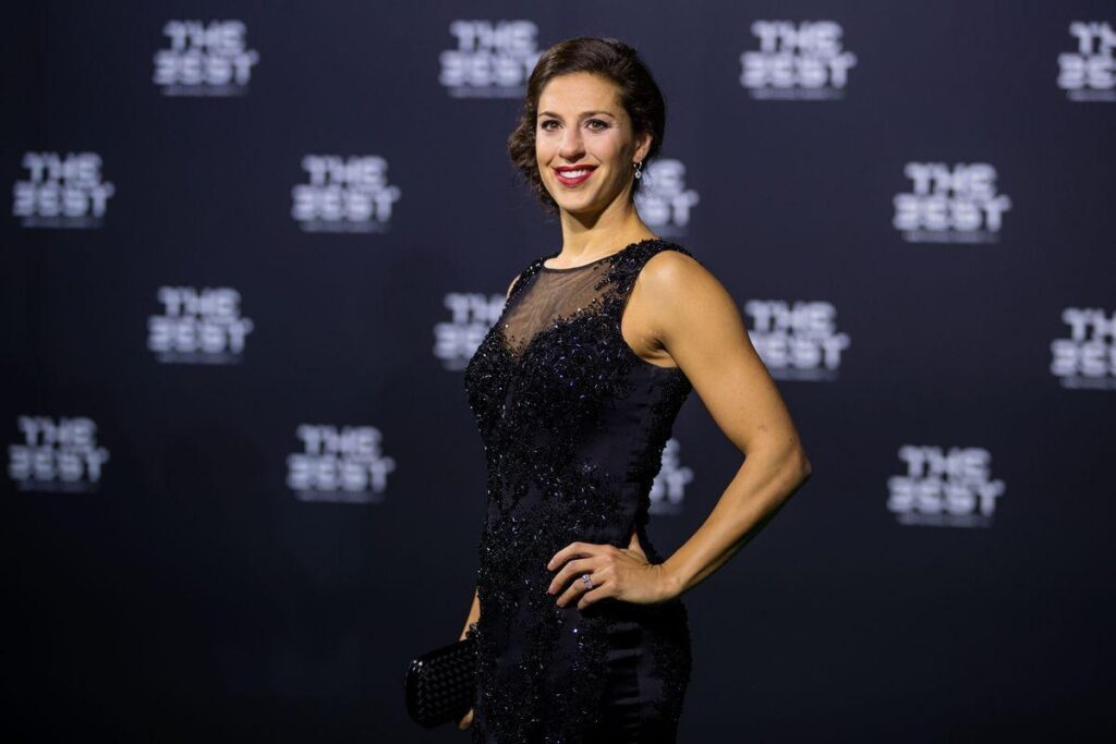 Carli Lloyd named The Best FIFA women’s player of the year