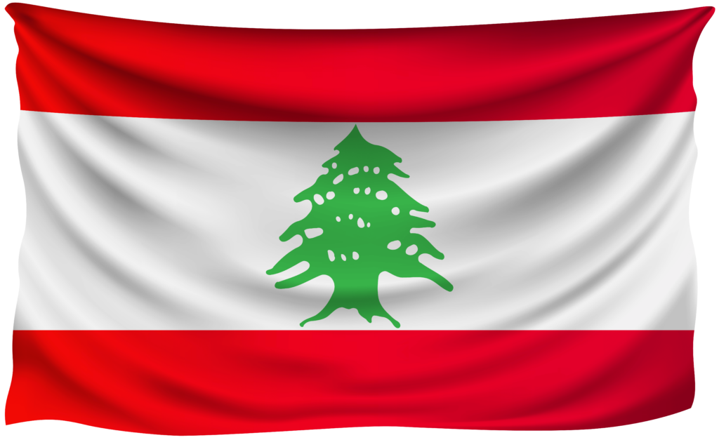 Lebanon Wrinkled Flag Wallpaper?m=