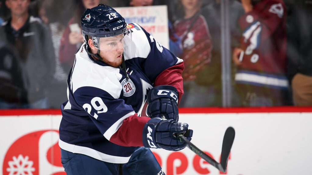 Nathan MacKinnon injury update Avalanche forward to miss at least