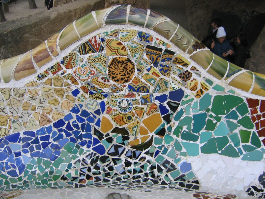 Park Guell By Antoni Gaudi Wallpapers