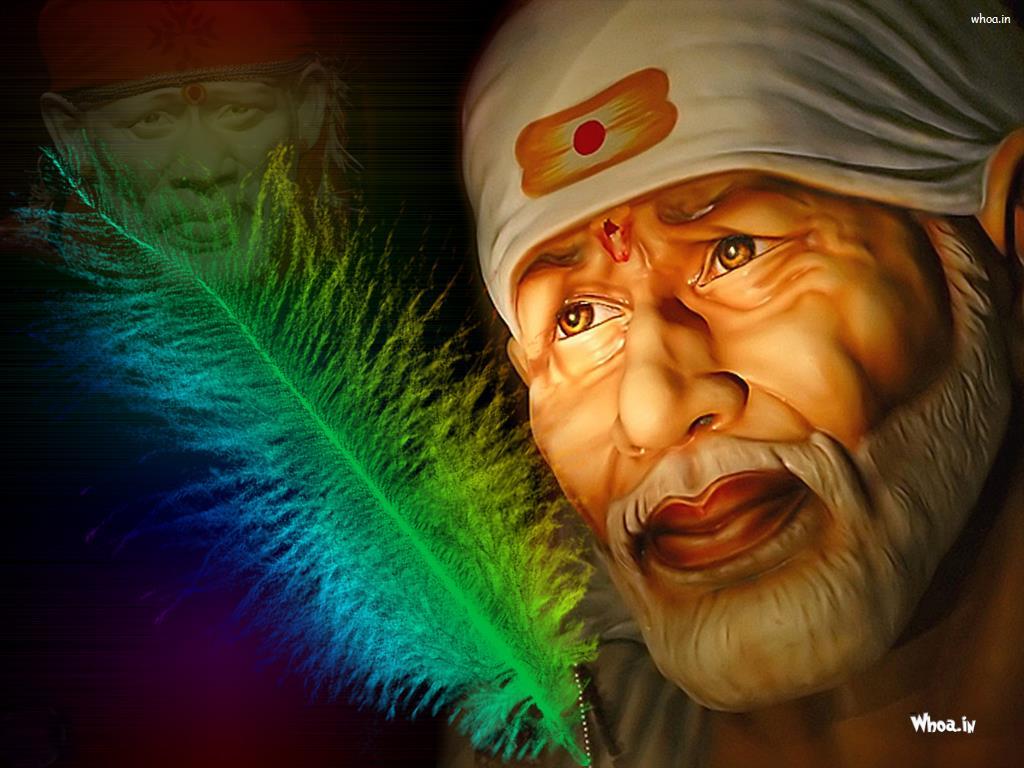 Sai Baba Face 2K Wallpapers