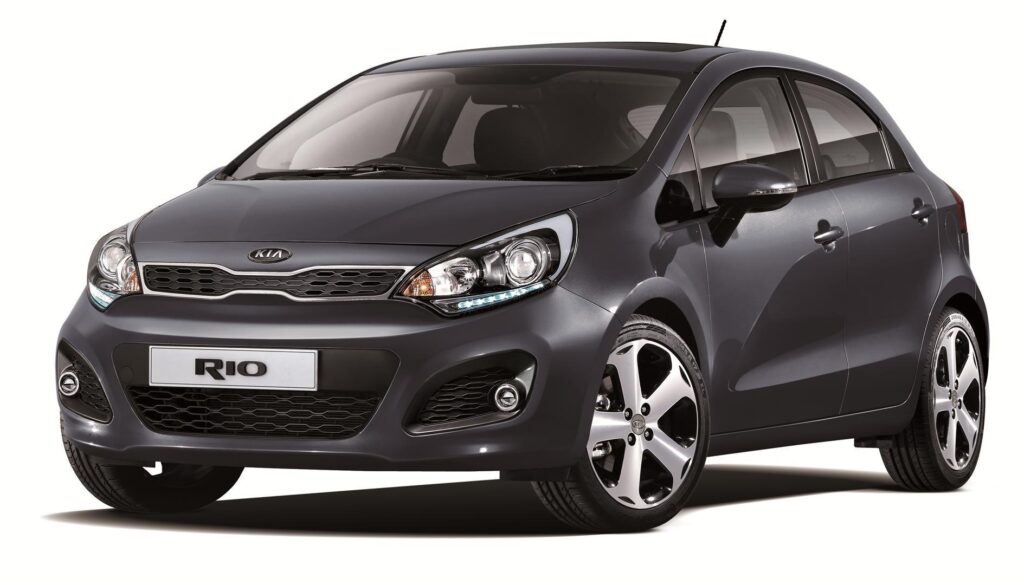 Test drive the car Kia Rio wallpapers and Wallpaper