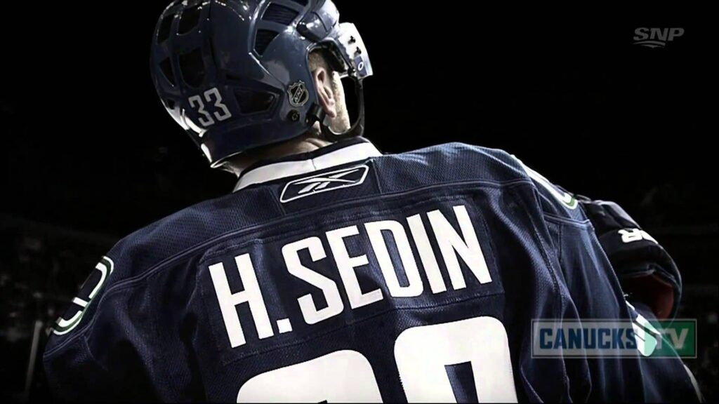 Hockey player of Vancouver Henrik Sedin wallpapers and Wallpaper