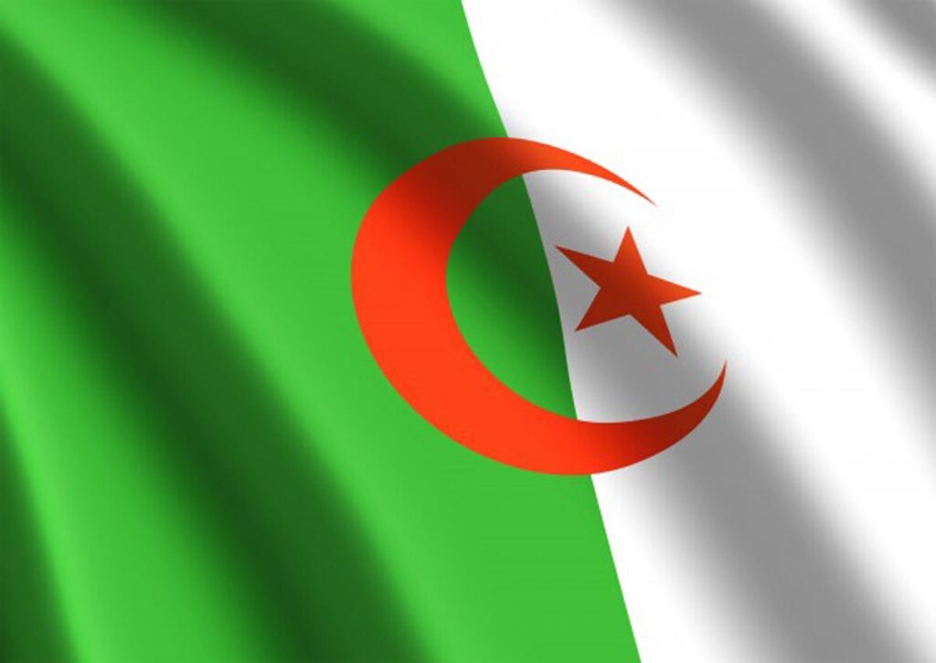 Graafix! Wallpapers Flag of Algeria Graphics