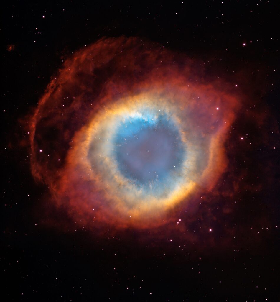 Wallpapers Helix Nebula, Eye of God, Hubble Space Telescope, HD, K