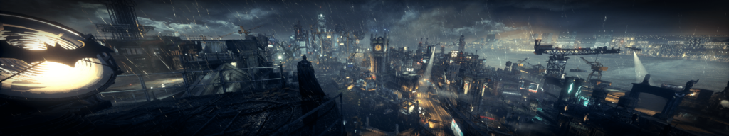 Gotham skyline wallpapers BatmanArkham