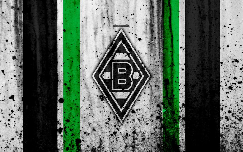 Download wallpapers FC Borussia Monchengladbach, k, logo