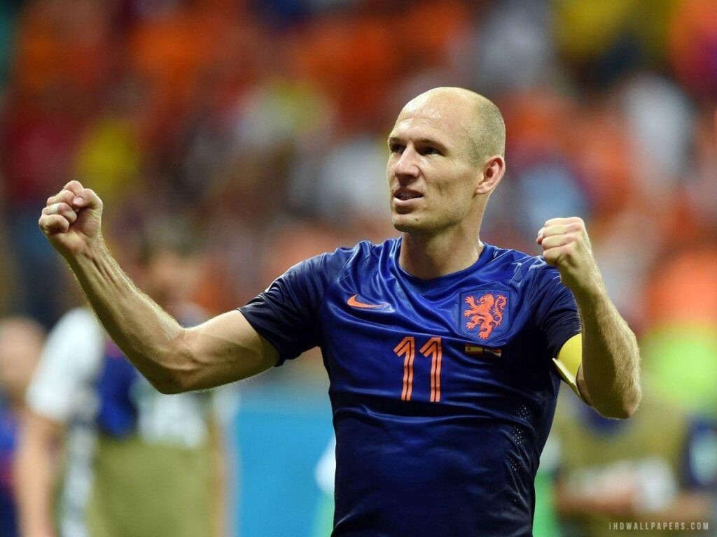 Arjen Robben in Fifa World Cup 2K Wallpapers