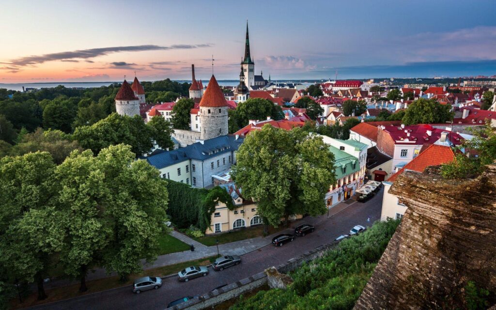 Tallinn Estonia Old Town Wallpapers 2K Download Desktop