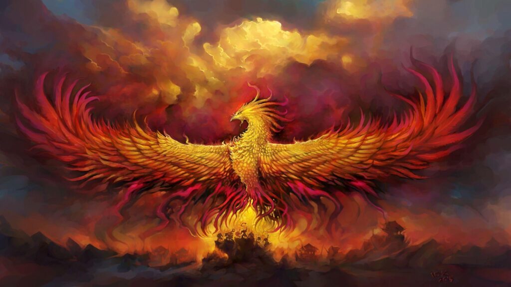 Fantasy Phoenix Artistic Bird Fire Wallpapers