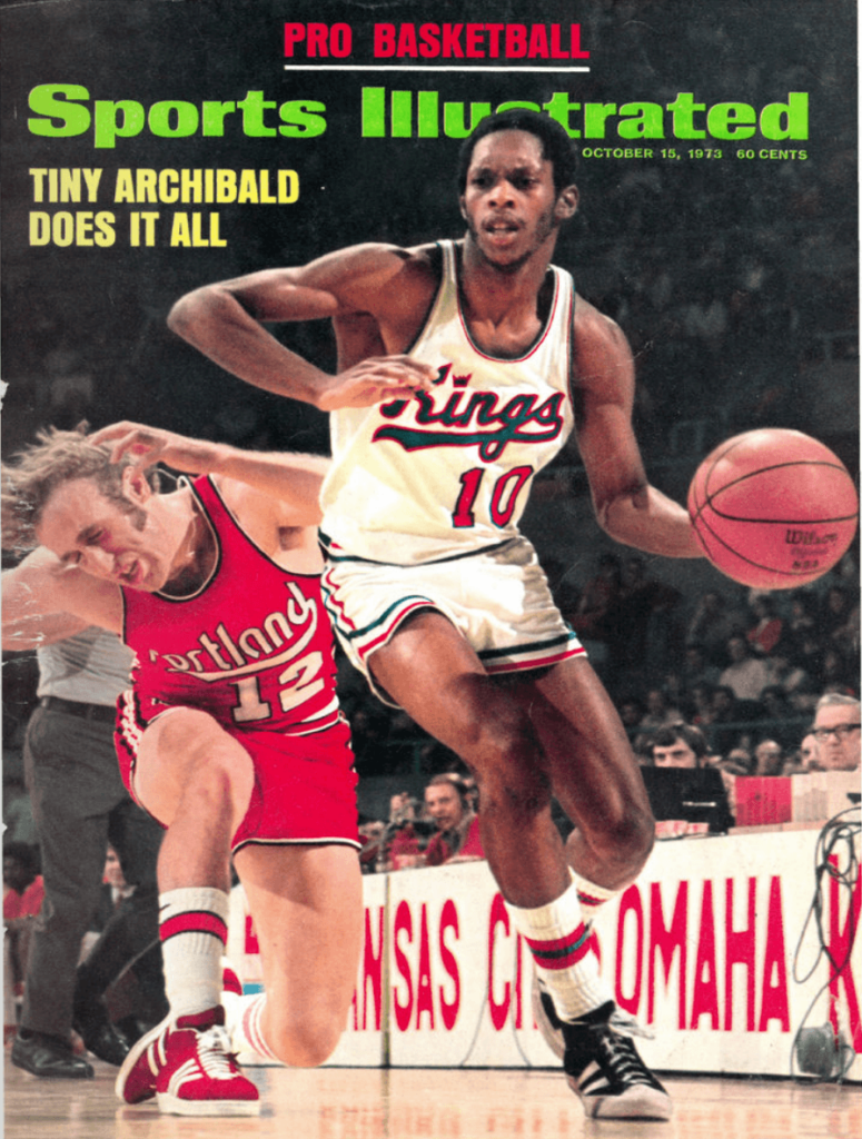 NBA Sport Illustrated oct  Tiny Archibald