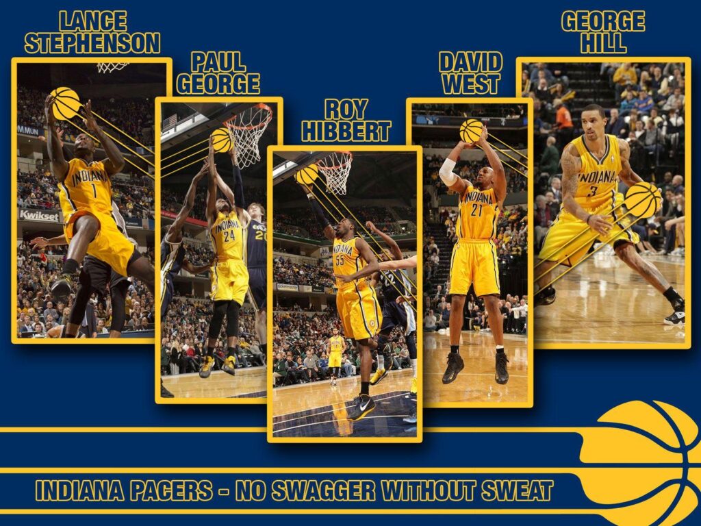 Indiana Pacers Starters × Wallpapers
