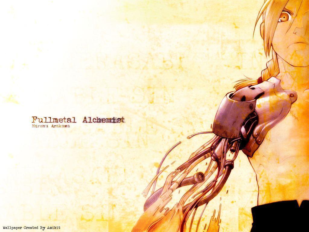Wallpaper For – Fullmetal Alchemist Brotherhood Edward Elric Arm
