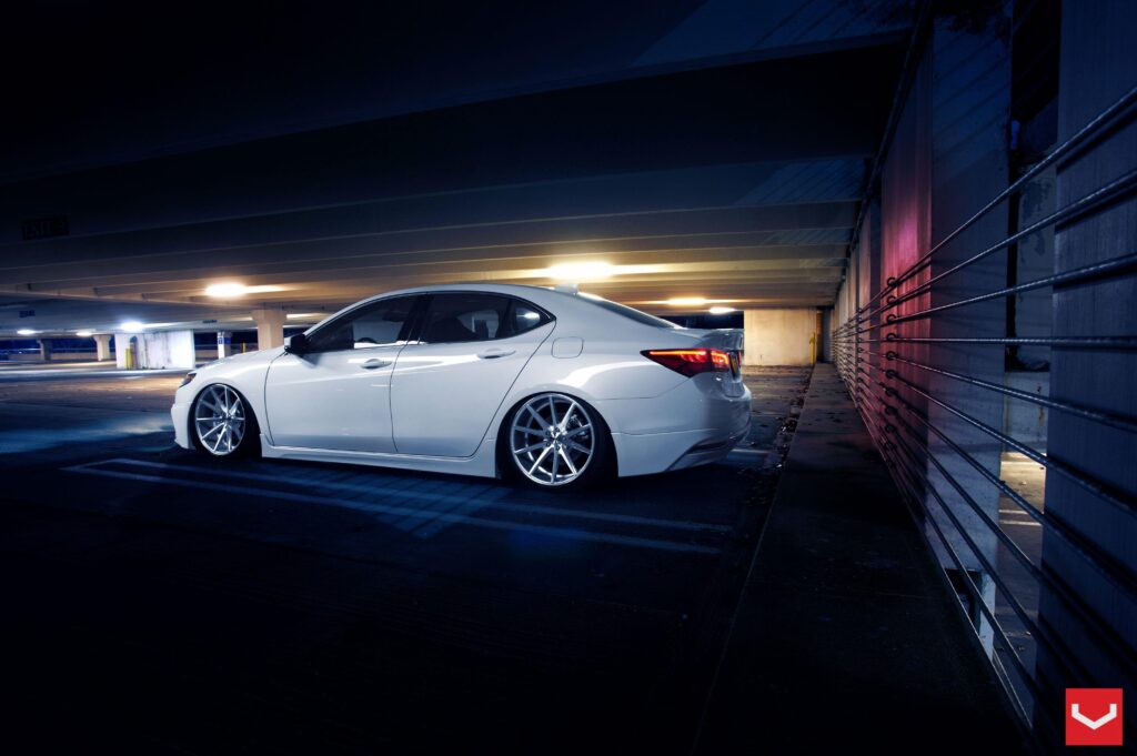 Acura TLX vossen wheels tuning cars wallpapers