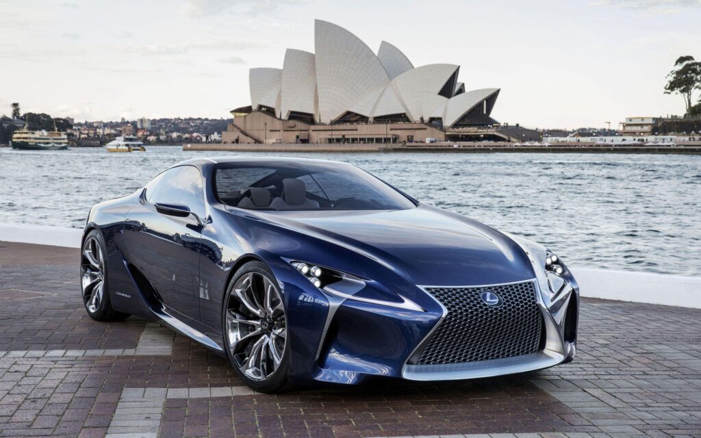 Lexus LF LC Blue Concept Wallpapers