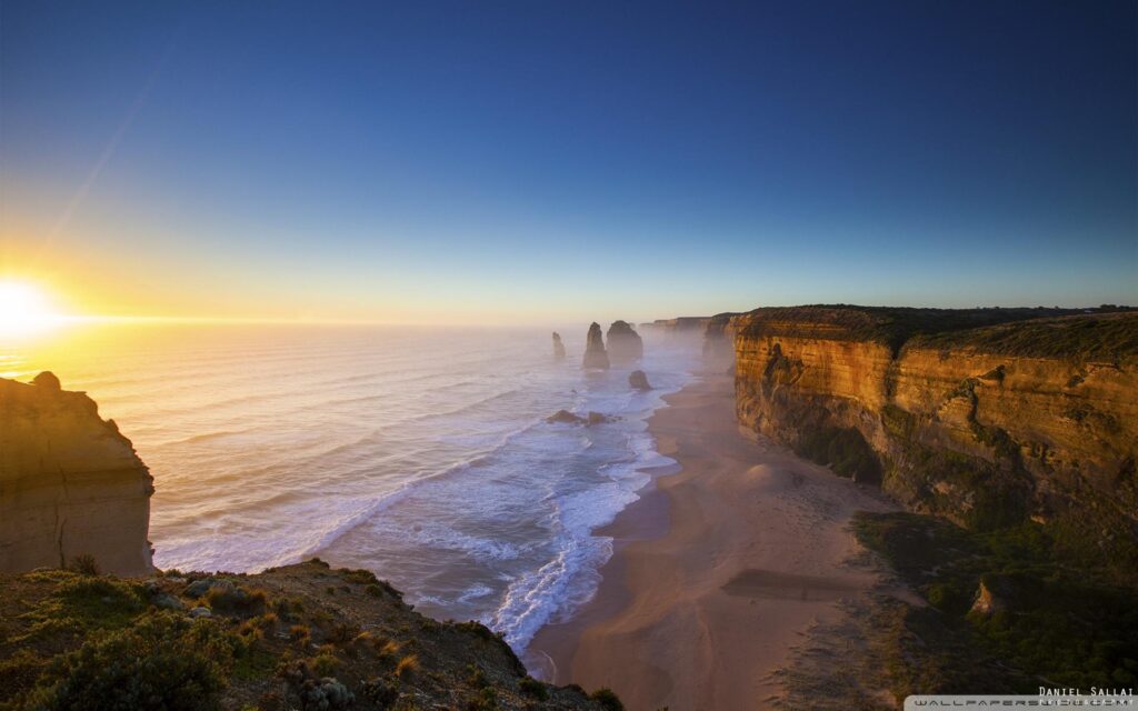 The Twelve Apostles Great Ocean Road Victoria Australia ❤ K HD