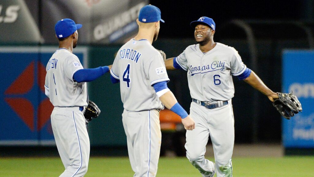 ALDS Lorenzo Cain stuns the Angels with back
