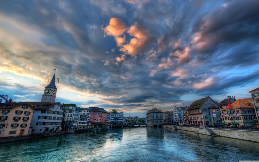 Zurich, Switzerland 2K desk 4K wallpapers Fullscreen Dual Monitor