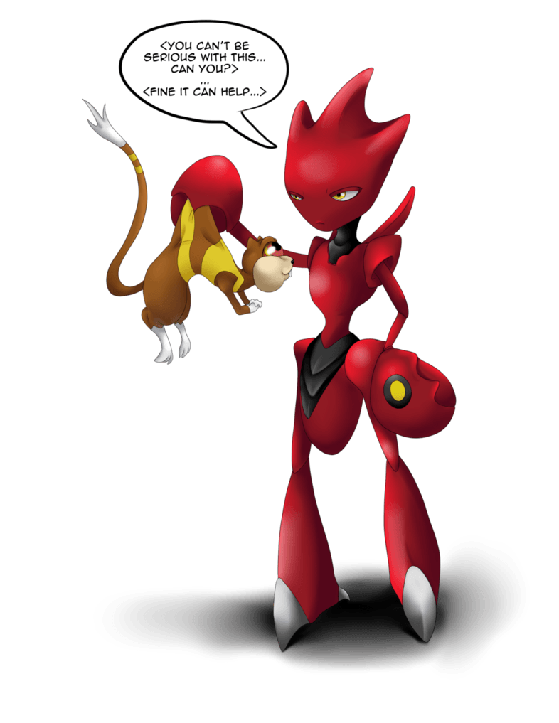 Watchog with scizor is scary by pinafta