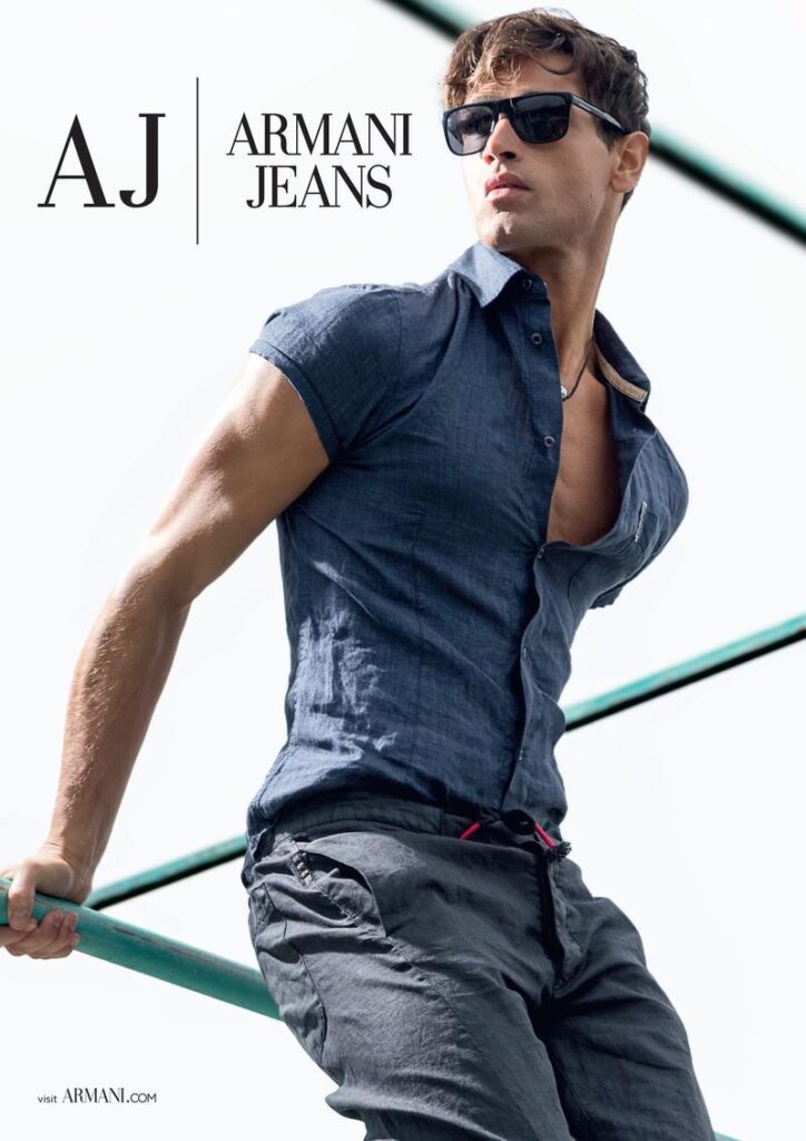 Armani Jeans Spring Summer Ad Campaign